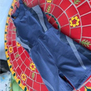 Allyson Felix Athleta Gym Romper Jumpsuit Blue Gray S